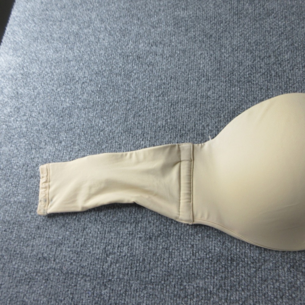 Cacique Smooth Boost Strapless Multi Way Bra Womens 40DDD Beige Nude Smooth - Picture 2 of 7